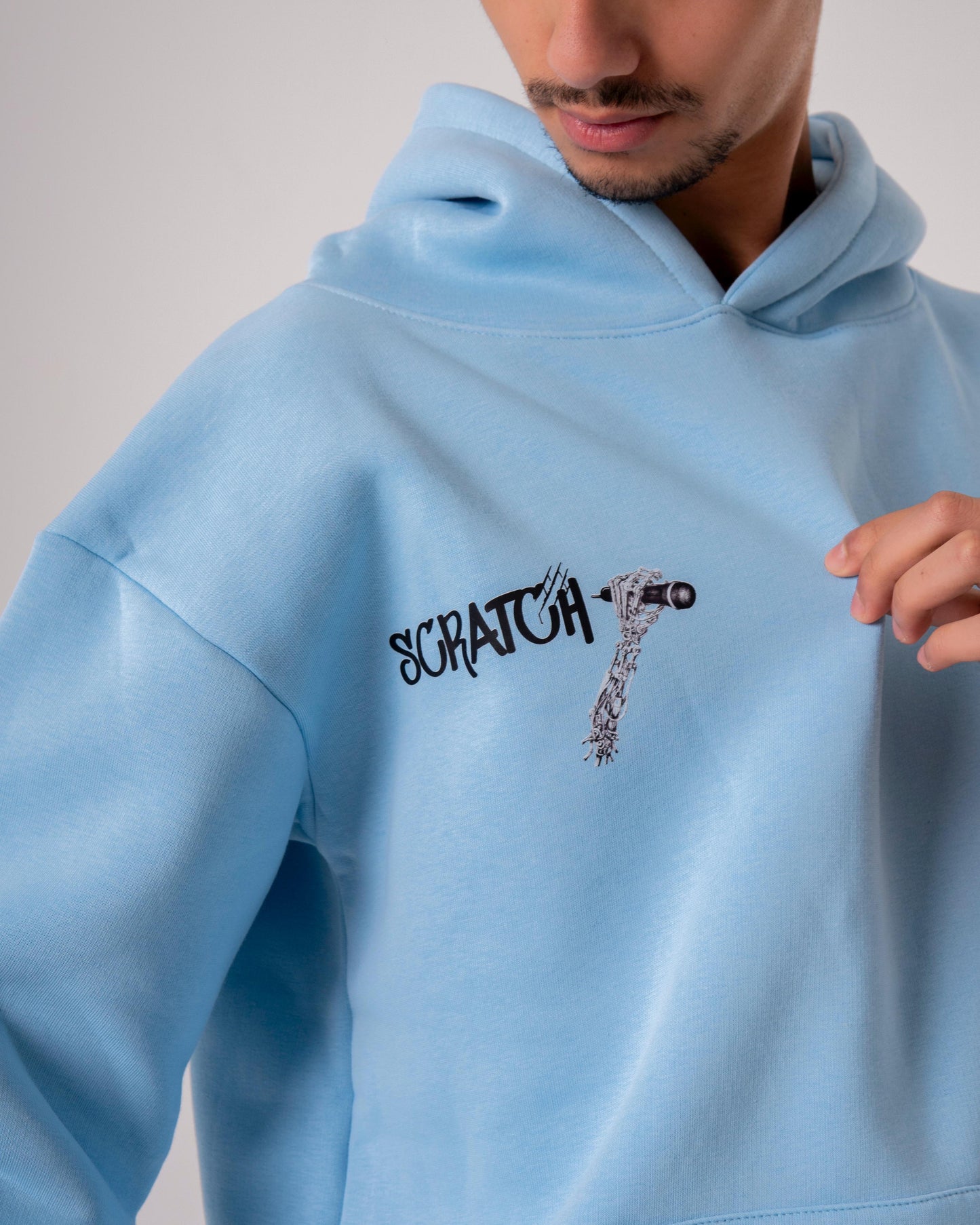 frank ocean hoodie in blue