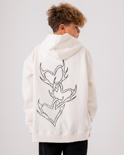 hearts on fire hoodie